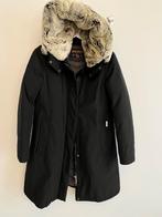 Woolrich Parka Zwart Maat M, Maat 38/40 (M), Verzenden, Zwart, Zo goed als nieuw