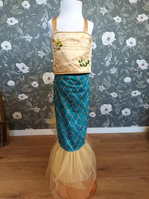 Zeemeermin maat 104 parel kralen tulle, Kinderen en Baby's, Carnavalskleding en Verkleedspullen, Nieuw, Meisje, 104 of kleiner
