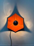 Vintage space age wandlamp, plafondlamp Hoffmeister Leuchten, Ophalen of Verzenden, Gebruikt, Kunststof