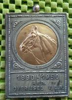Plaquette: Paard -  Afd. Overijssel V.L.N. 1890-1950., Postzegels en Munten, Penningen en Medailles, Ophalen of Verzenden, Overige materialen