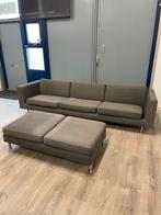 Minotti Copenhagen bank met hocker | Minotti Copenhagen, 250 tot 300 cm, Rechte bank, Design, Gebruikt