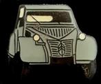 Citroën 2 CV pin- d.grijs epoxy, Verzamelen, Speldjes, Pins en Buttons, Verzenden, Nieuw, Transport, Speldje of Pin