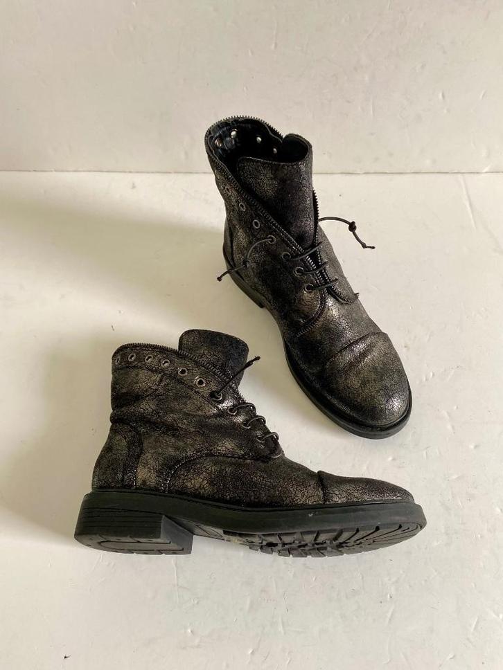 J485 Eksept maat 39 lage laarsjes boots schoenen laarzen, Kleding | Dames, Schoenen, Zo goed als nieuw, Zwart, Ophalen of Verzenden