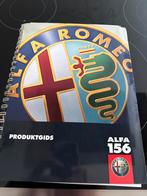Complete originele dealer produktgids Alfa 156, Ophalen of Verzenden