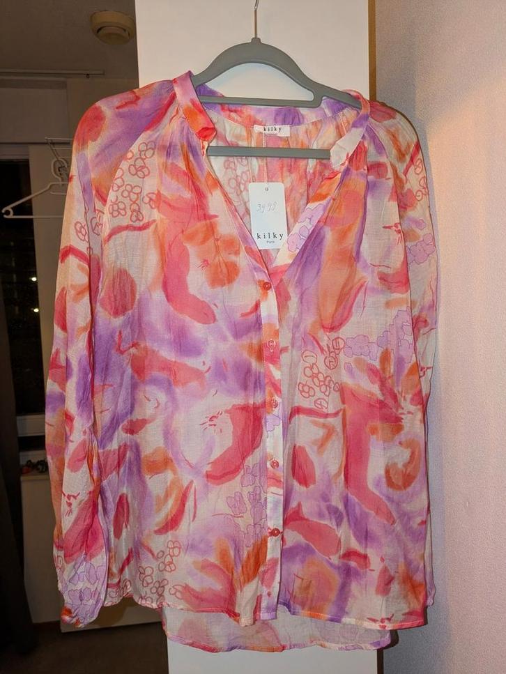 Kilky Blouse Maat M Nieuw met Kaartje, Kleding | Dames, Blouses en Tunieken, Nieuw, Maat 38/40 (M), Overige kleuren, Verzenden
