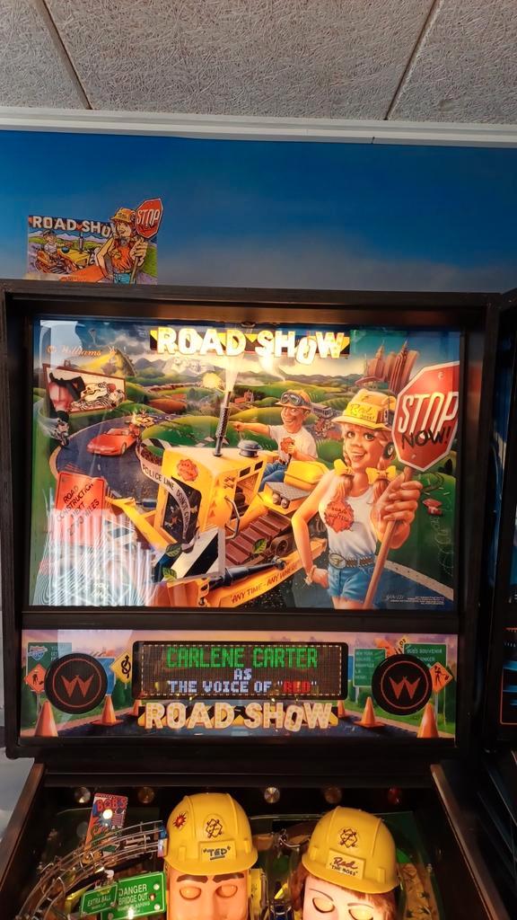 Williams Road Show Flipperkast, Verzamelen, Automaten | Flipperkasten, Zo goed als nieuw, Elektronisch, Flipperkast, Williams