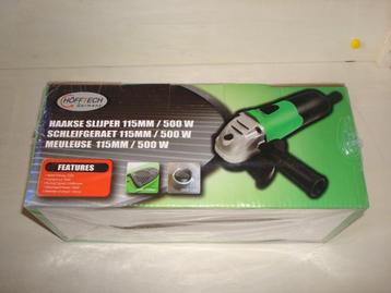 Haakse slijptol 115 mm / 500 watt Actie!! Actie beschikbaar voor biedingen