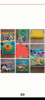 Sint Kerst 6 spellen in 1 koop Pokemon, Monopoly, Jakkiebak, Hobby en Vrije tijd, Gezelschapsspellen | Bordspellen, Ophalen of Verzenden