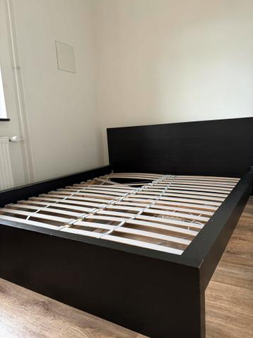 IKEA bed (200x160) - Zwart - afbeelding 2