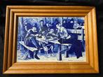 Schilderijen - Delft blauw (6 stuks), Antiek en Kunst, Kunst | Schilderijen | Klassiek, Ophalen of Verzenden