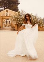 Nieuwe trouwjurk Frederique €799 34 36 38 40 42 44 46, Ophalen, Nieuw, Overige kleuren, Trouwjurk