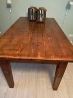 Massief grenen eettafel, Ophalen, Gebruikt, 50 tot 100 cm, 150 tot 200 cm