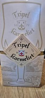 Tripel Karmeliet glas, Verzamelen, Ophalen of Verzenden, Nieuw, Glas of Glazen, Overige merken