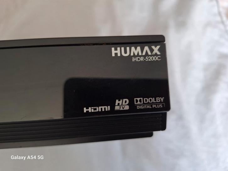 Humax iHDR-5200c Harddiskrecorder, Audio, Tv en Foto, Decoders en Harddiskrecorders, Gebruikt, Harddiskrecorder, Ophalen of Verzenden