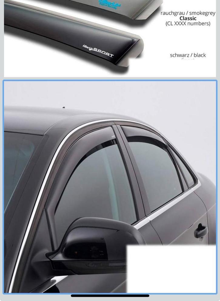 Zijwindschermen Opel Corsa F, Auto-onderdelen, Ruiten en Toebehoren, Opel, Gebruikt, Ophalen