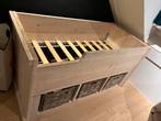 Prachtig houten peuterbed 150x70 cm, Kinderen en Baby's, Kinderkamer | Bedden, Ophalen, Gebruikt, 70 tot 85 cm, 140 tot 160 cm