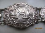 Zilver armband hollandse voorstellingen, Ophalen of Verzenden, Zilver, Armband