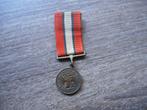 Miniatuur MFO Sinai medaille, Verzamelen, Ophalen of Verzenden, Landmacht, Nederland, Lintje, Medaille of Wings