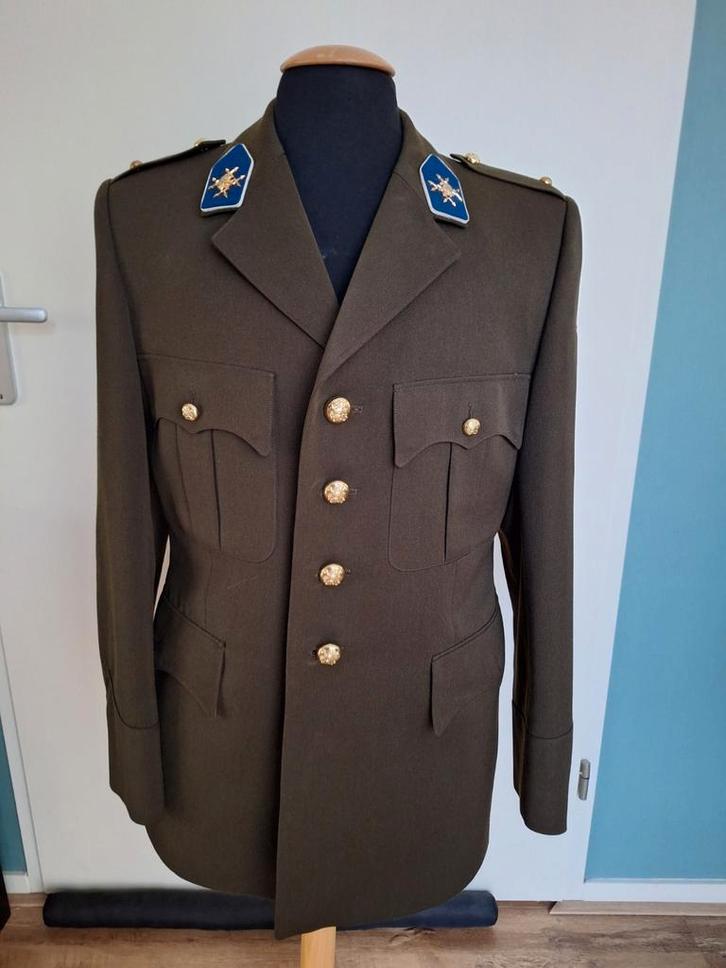 Militair Uniform Verbindingsdienst - Nederlands Leger, Antiek en Kunst, Antiek | Kleding en Accessoires, Heren, Ophalen of Verzenden