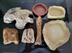 Diverse accessoires voor terrarium, schuilhuisje voederbakje, Dieren en Toebehoren, Ophalen of Verzenden, Gebruikt, Terrarium of Paludarium