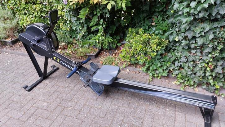 Concept2 Roeitrainer, Sport en Fitness, Fitnessapparatuur, Zo goed als nieuw, Roeitrainer, Armen, Benen, Borst, Buik, Rug, Metaal