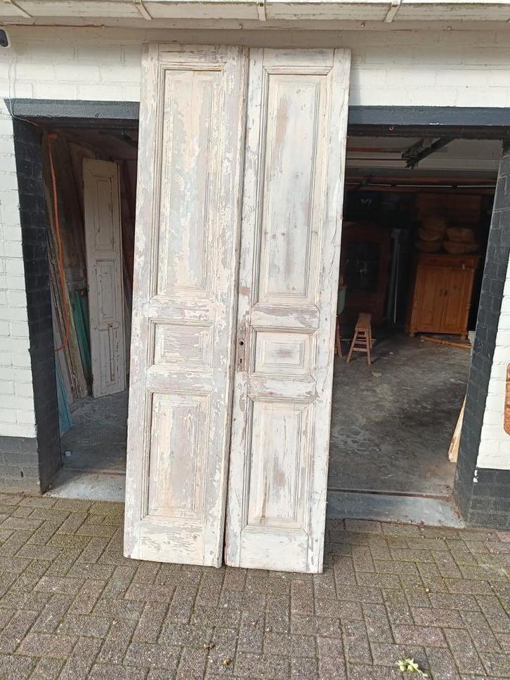 Paneeldeuren kastdeuren oude deuren, Antiek en Kunst, Antiek | Woonaccessoires, Ophalen