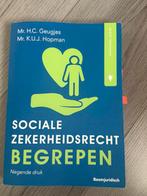 H.C. Geugjes - Socialezekerheidsrecht begrepen, Boeken, Verzenden, Zo goed als nieuw, H.C. Geugjes; K.U.J. Hopman