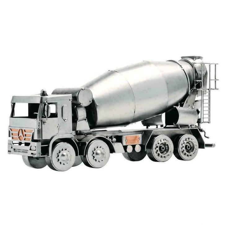 Betonmixer vrachtwagen beeldje - cement, cementwagen, beton, Verzamelen, Beelden en Beeldjes, Ophalen of Verzenden