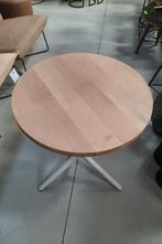 Hippe kleine ronde tafel Elliot Pedrali staal & hout Ø60 cm., Ophalen, Zo goed als nieuw, Metaal