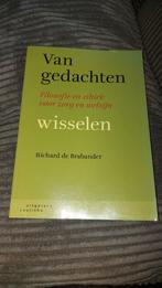 Richard de Brabander - Van gedachten wisselen, Richard de Brabander, Sociale wetenschap, Ophalen of Verzenden, Zo goed als nieuw