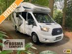 Chausson Flash 515 Compact Vast Bed Hefbed 2016, Ringverwarming, Airbags, Tot en met 3, Koelkast