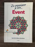 Marco Gerritsma - Zo organiseer je een event, Ophalen of Verzenden, Marco Gerritsma; Roel Grit, Sociale wetenschap