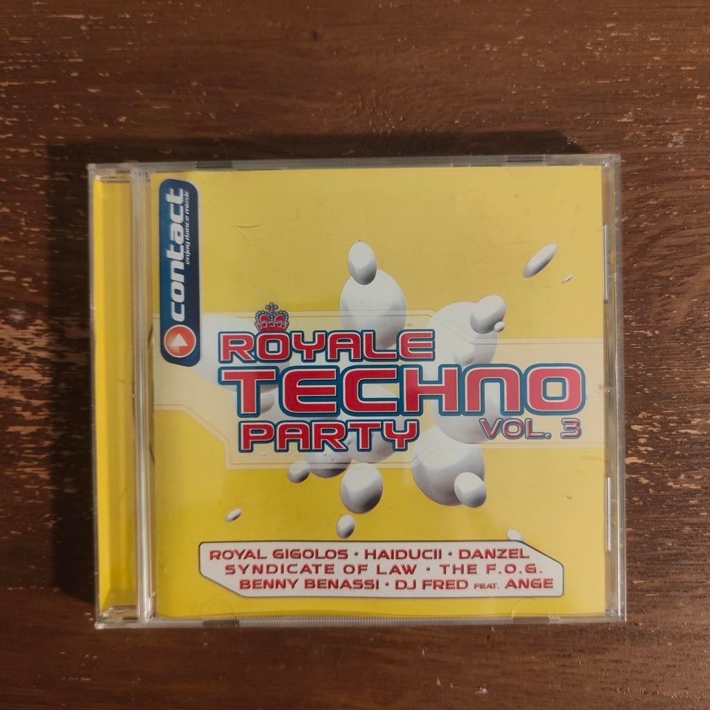 Royale Techno Party Vol. 3 - CD, Ophalen of Verzenden, Zo goed als nieuw, Techno of Trance