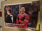 Groot formaat dubbelposter Lewandowski en Salah, Ophalen of Verzenden, Buitenlandse clubs, Poster, Plaatje of Sticker