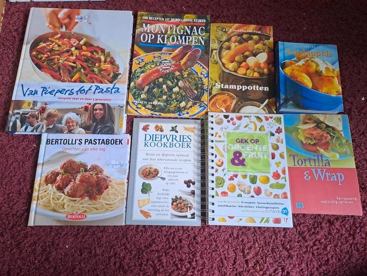 Kookboeken Nederland €1 totaal, Boeken, Kookboeken, Gelezen, Hoofdgerechten, Nederland en België, Ophalen