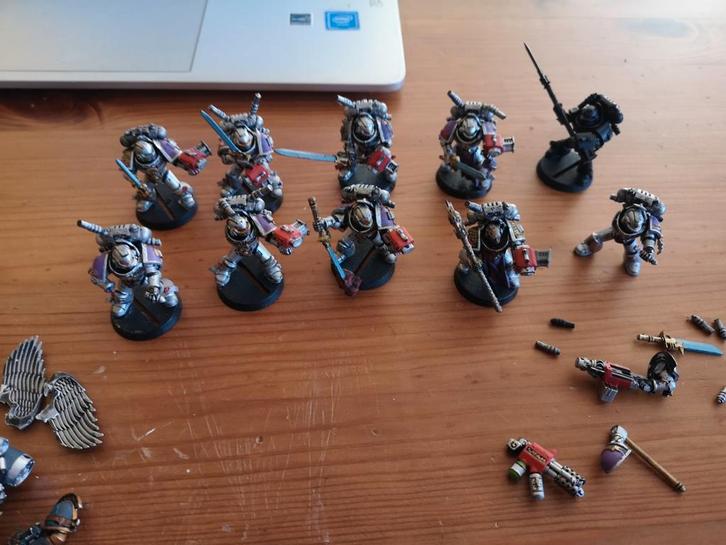 Warhammer 40k Grey knights, Hobby en Vrije tijd, Wargaming, Gebruikt, Warhammer 40000, Figuurtje(s), Geverfd, Ophalen of Verzenden