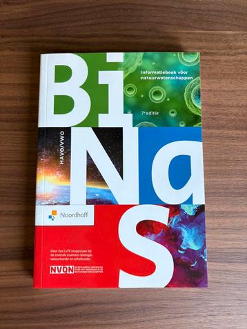 Nieuwe Binas 7e editie havo/vwo beschikbaar voor biedingen