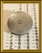 Antiek zilveren doosje: pepermuntdoosje/ pillendoosje 1851, Antiek en Kunst, Antiek | Goud en Zilver, Ophalen of Verzenden, Zilver