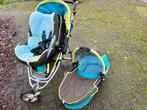 Quinny buggy-kinderwagen-maxi cosy blauw-licht groen, Kinderen en Baby's, Kinderwagens en Combinaties, Quinny, Gebruikt, Ophalen of Verzenden