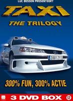 Taxi - The Trilogy - 3 DVD box, Actiekomedie, Boxset, Ophalen of Verzenden, Zo goed als nieuw