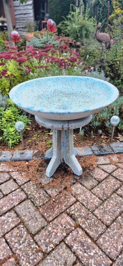 Waterbak voor fonteintje/ bloemenbak/ vogelbadje, Tuin en Terras, Waterpartijen en Fonteinen, Gebruikt, Ophalen