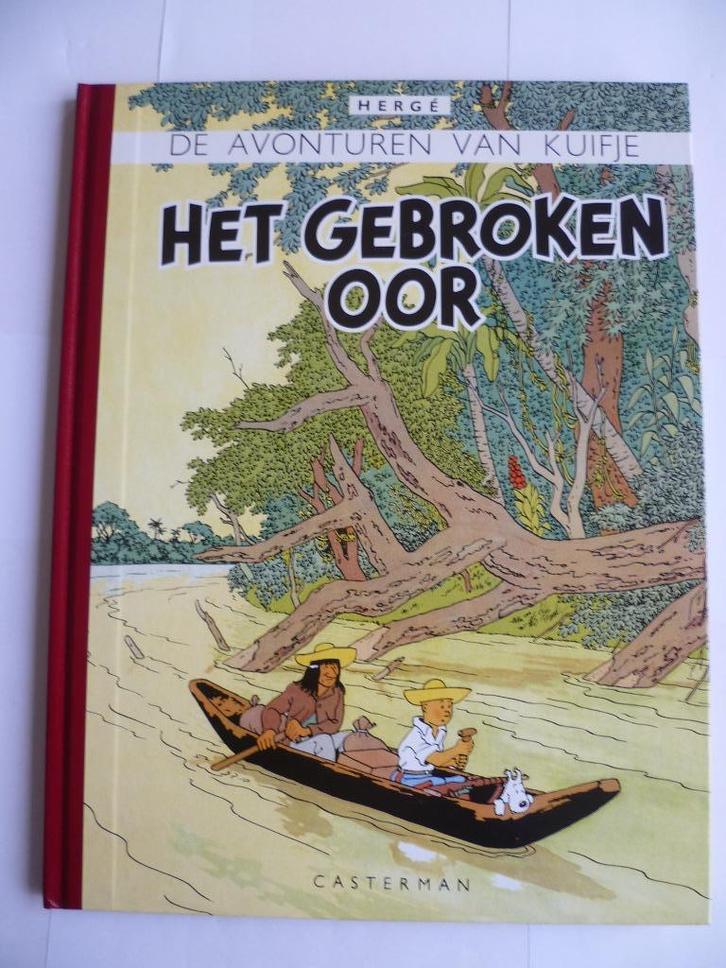 KUIFJE 1E DRUK FACSIMILE UITGAVE"HET GEBROKEN OOR"UIT 2002, Boeken, Stripboeken, Zo goed als nieuw, Eén stripboek, Ophalen of Verzenden