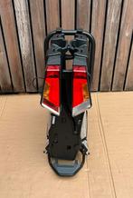 Thule Easyfold XT933 opklapbare fietsendrager met oprijgoot, Ophalen, Zo goed als nieuw, Brede banden, 2 fietsen