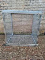 Aluminium hangvoliere of buitenren, Ophalen, Aluminium, Volière