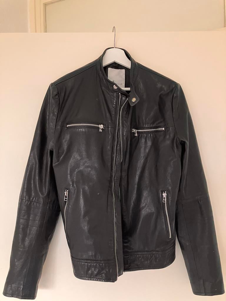 Goosecraft Leren Jas - Maat M @nieuw@, Kleding | Heren, Ophalen of Verzenden, Nieuw, Maat 48/50 (M), Zwart