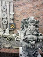 Ganesha 64cm hoog , met Gratis Ohm teken, Tuin en Terras, Nieuw, Beton, Ophalen, Dierenbeeld
