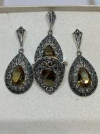 Zilveren sieraden set met kleurveranderende zultanite, Info@zilverenedelstenen.com, Nieuw, 5646JA, Met edelsteen