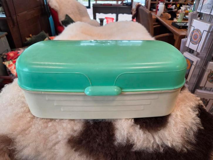 Vintage Curver Broodbak zeldzaam, Huis en Inrichting, Woonaccessoires | Kisten, Gebruikt, Minder dan 50 cm, Minder dan 50 cm, 50 tot 100 cm