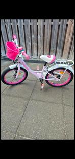 te koop nieuw kinderfietsje met zijwieltjes erbij.maat 20 i, Ophalen of Verzenden, Zo goed als nieuw, 20 inch, Staat erop