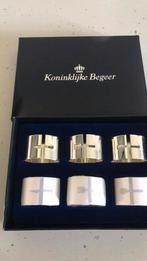 Koninklijke Begeer. Verzilverde servetringen. 6 stuks., Antiek en Kunst, Antiek | Bestek, Ophalen of Verzenden